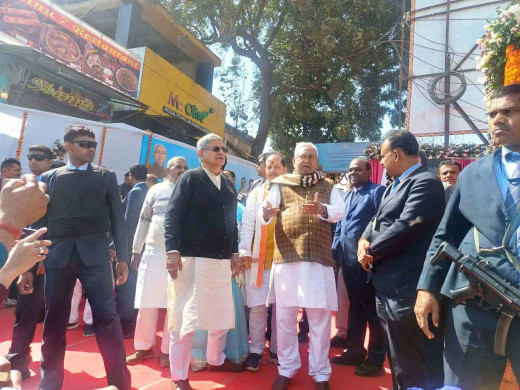 प्रगति यात्रा के दौरान लखीसराय को मिला 450 करोड़ का सौगात